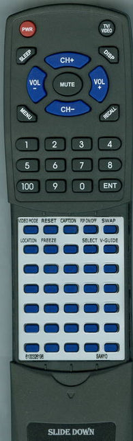 SANYO FXPM Replacement Remote