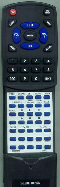 SANYO IR5416 Replacement Remote