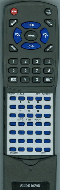 SANYO IR5211 Replacement Remote