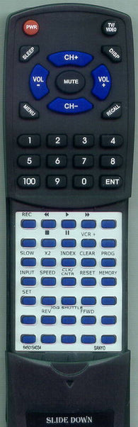 SANYO IR5441 Replacement Remote