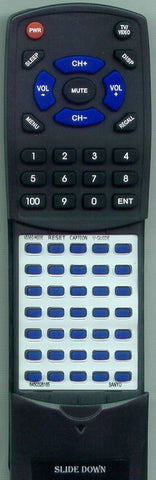 SANYO PC36S90 Replacement Remote