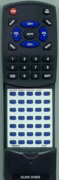 SANYO FXPS Replacement Remote