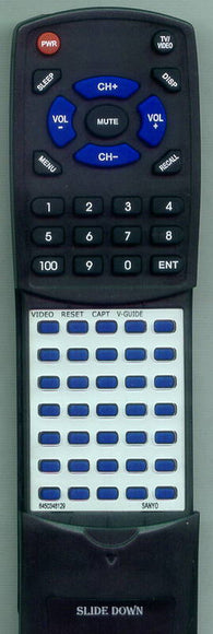 SANYO FXRB Replacement Remote