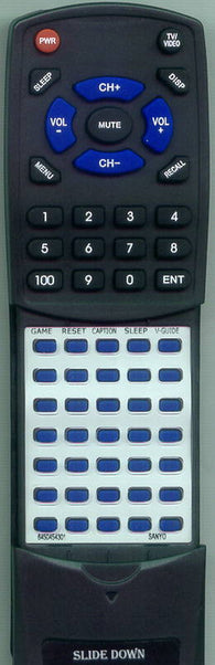 SANYO FXTE Replacement Remote