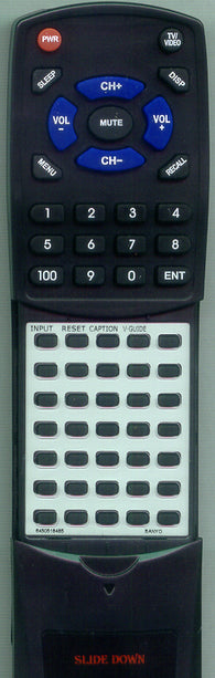 SANYO FXTG BLACK Replacement Remote