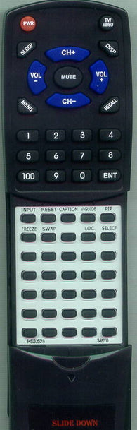 SANYO FXWC Replacement Remote