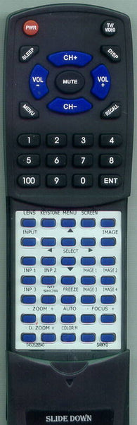 SANYO PLV70 Replacement Remote