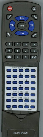 SANYO PDP42WV1A Replacement Remote