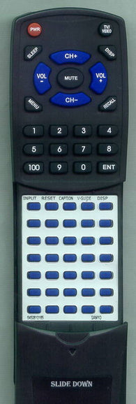 SANYO FXWE Replacement Remote