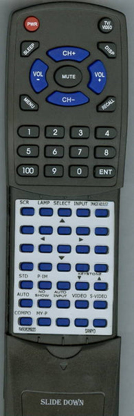 SANYO PLVZ2 Replacement Remote