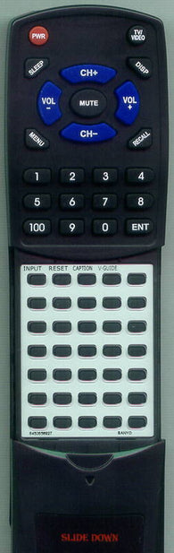 SANYO FXTB GREY Replacement Remote