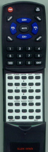 SANYO HT-27547 Replacement Remote