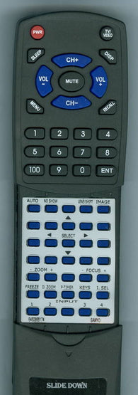 SANYO PLCXF46N Replacement Remote