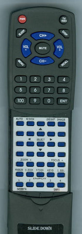 SANYO PLCXF46N Replacement Remote