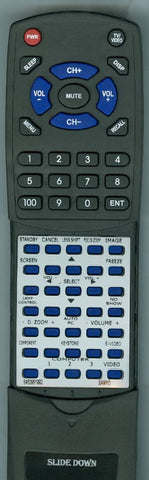 SANYO PDGDWT50L Replacement Remote