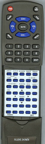 SANYO PDGDSU21E Replacement Remote