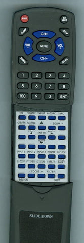 SANYO PLCXM100L Replacement Remote