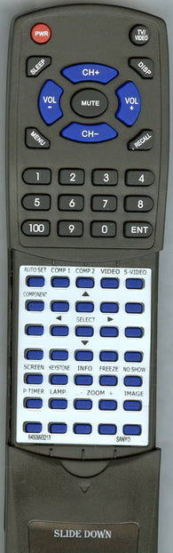 SANYO PLCXD2200 Replacement Remote