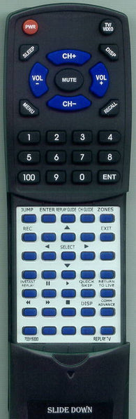 PANASONIC RT70315000 Replacement Remote