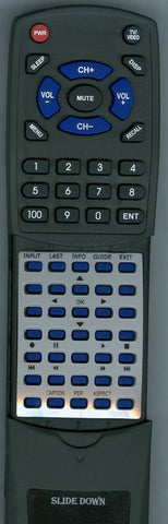 POLAROID TLX04640B Replacement Remote