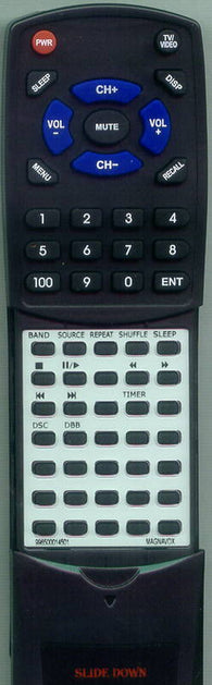 MAGNAVOX MME11037 Replacement Remote