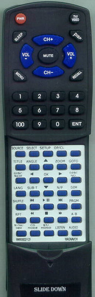 MAGNAVOX MRD300/37 Replacement Remote