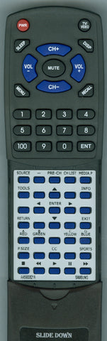 SAMSUNG T24C550 Replacement Remote