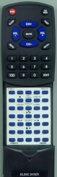 SAMSUNG VR3660C Replacement Remote