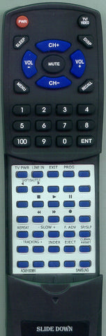 SAMSUNG VP2503 Replacement Remote