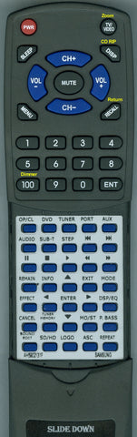 SAMSUNG--INSERT HTTZ325 Replacement Remote