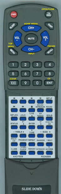 PIONEER AXD7509 Replacement Remote