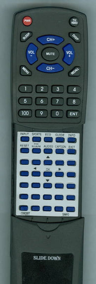 SANYO LCD42E40W Replacement Remote