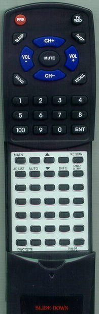 MAGNAVOX DRMCT007T8 Replacement Remote