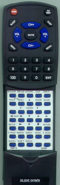 INSIGNIA RC171M Replacement Remote