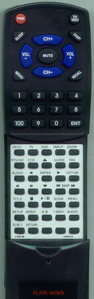 INSIGNIA RTES06195 Replacement Remote