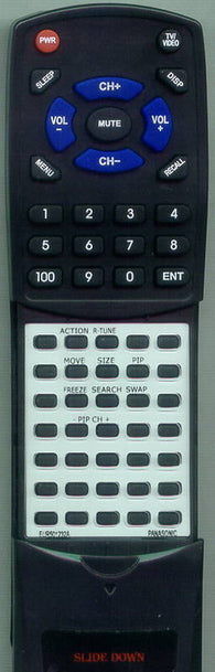 PANASONIC RTEUR501232A Replacement Remote