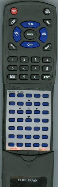 PANASONIC RTEUR501380 Replacement Remote