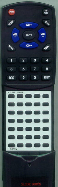 PANASONIC RTEUR50174 Replacement Remote