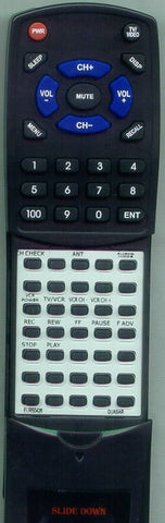 PANASONIC RTEUR50426 Replacement Remote