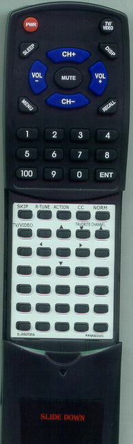 PANASONIC RTEUR50727A Replacement Remote