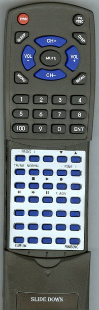 PANASONIC RTEUR51244 Replacement Remote