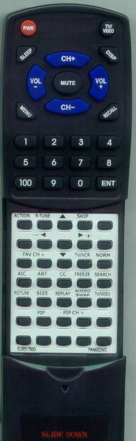 PANASONIC RTEUR51750G Replacement Remote