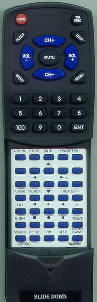 PANASONIC RTEUR51755G Replacement Remote