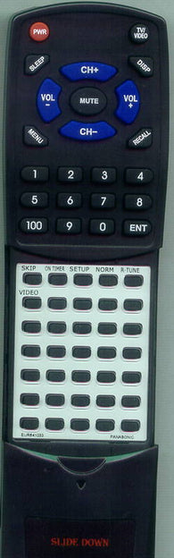 PANASONIC RTEUR641033 Replacement Remote