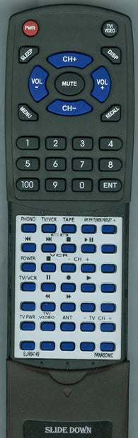 PANASONIC RTEUR64149 Replacement Remote