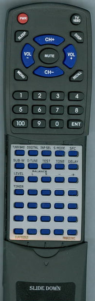 PANASONIC RTEUR7502XJ0 Replacement Remote