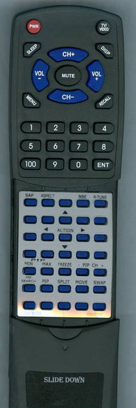 PANASONIC RTEUR7603Z30 Replacement Remote