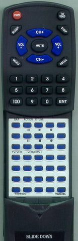 PANASONIC RTEUR7613Z10 Replacement Remote