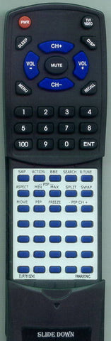 PANASONIC RTEUR7613Z40 Replacement Remote