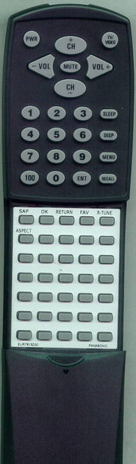 PANASONIC RTEUR7613ZG0 Replacement Remote